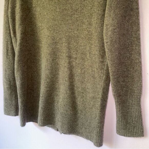 C by Bloomingdale's Brown Cashmere Cardigan Sweater Size M Minimalist Capsule - Picture 7 of 7